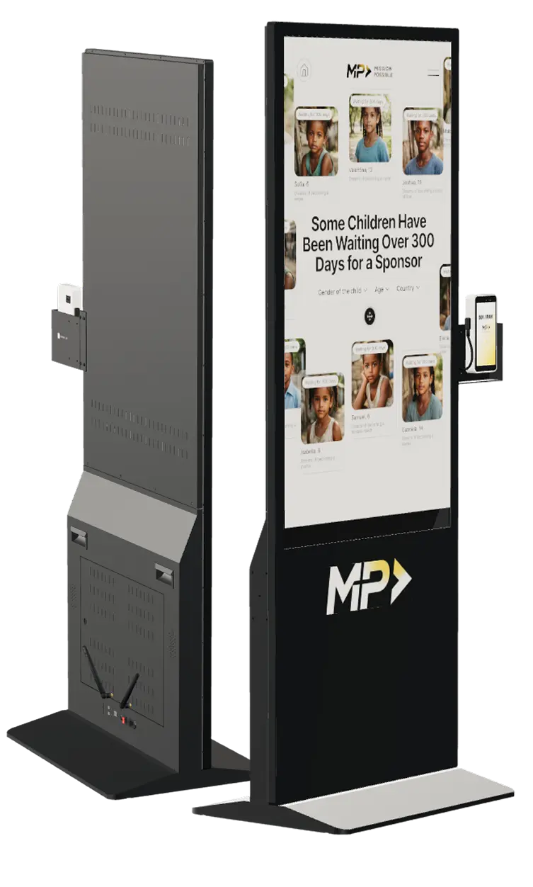 501KIOSK standing hardware units overview